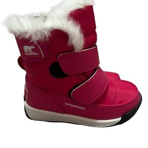 Sorel Kids Fuchsia Snow Boots